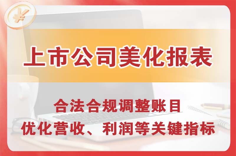 禹城上市公司美化报表